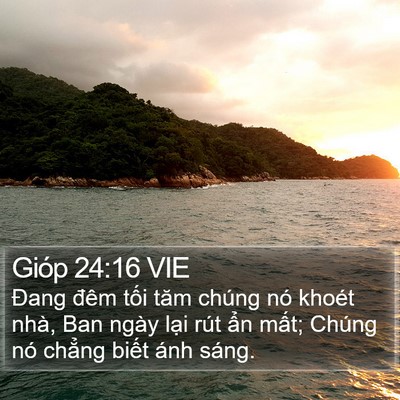 Gióp 24:16 VIE Bible Verse Image
