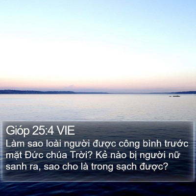 Gióp 25:4 VIE Bible Verse Image