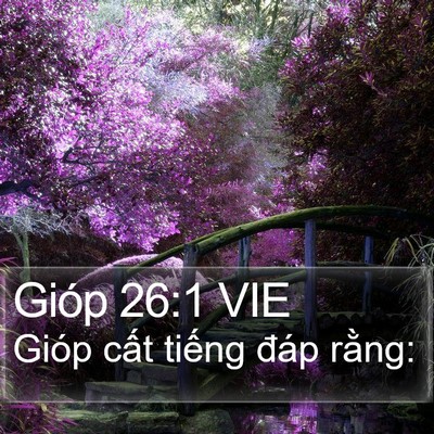 Gióp 26:1 VIE Bible Verse Image