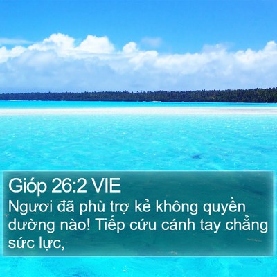 Gióp 26:2 VIE Bible Verse Image