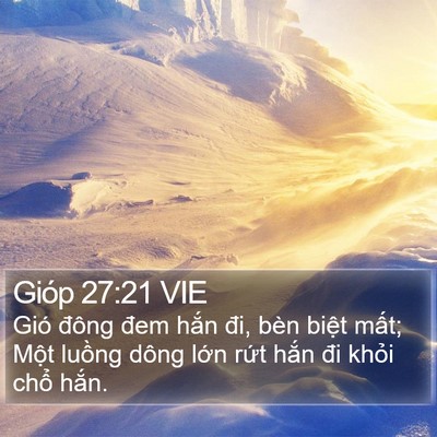 Gióp 27:21 VIE Bible Verse Image