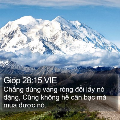 Gióp 28:15 VIE Bible Verse Image
