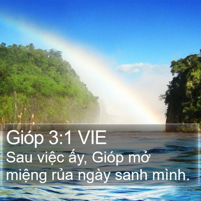 Gióp 3:1 VIE Bible Verse Image