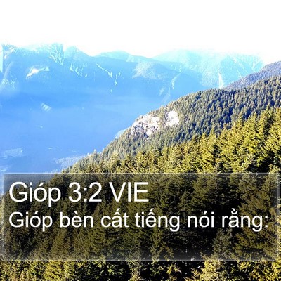 Gióp 3:2 VIE Bible Verse Image