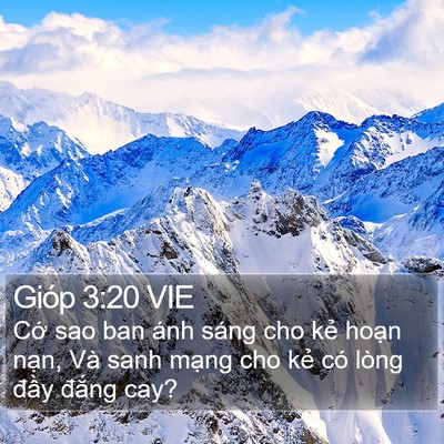 Gióp 3:20 VIE Bible Verse Image