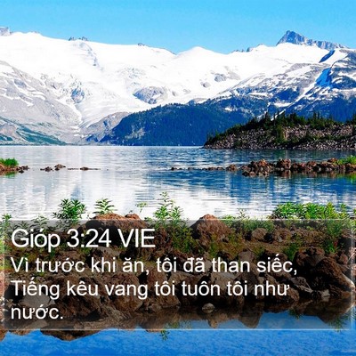 Gióp 3:24 VIE Bible Verse Image