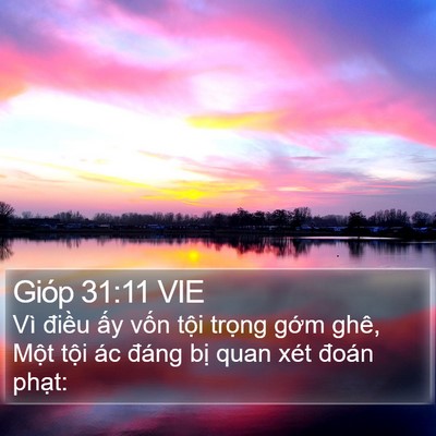 Gióp 31:11 VIE Bible Verse Image