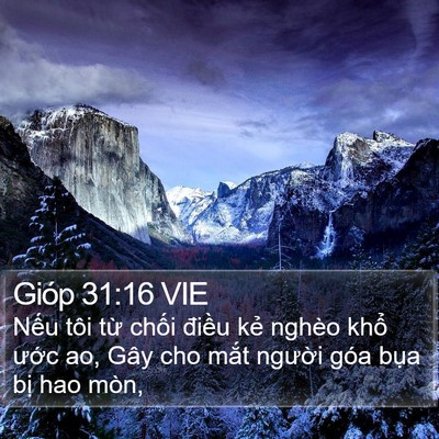 Gióp 31:16 VIE Bible Verse Image