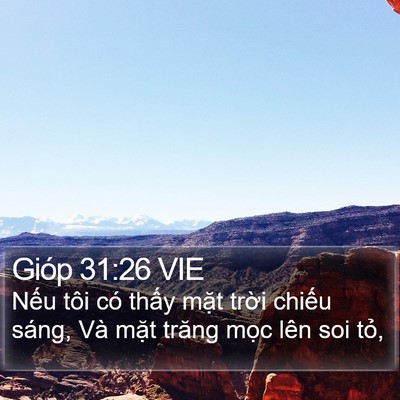 Gióp 31:26 VIE Bible Verse Image