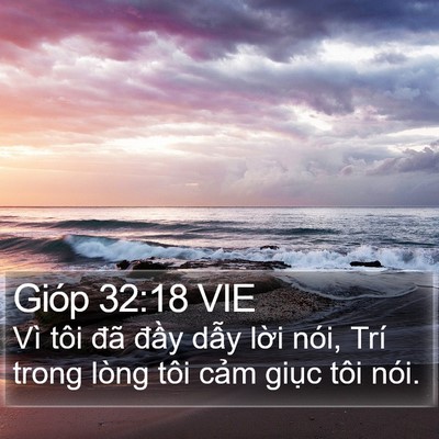 Gióp 32:18 VIE Bible Verse Image
