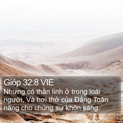Gióp 32:8 VIE Bible Verse Image