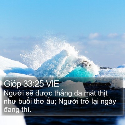 Gióp 33:25 VIE Bible Verse Image