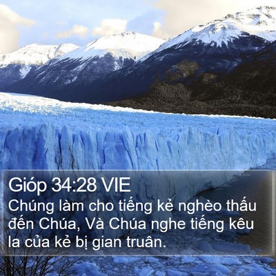 Gióp 34:28 VIE Bible Verse Image