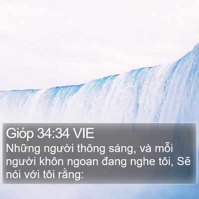 Gióp 34:34 VIE Bible Verse Image