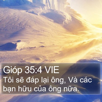 Gióp 35:4 VIE Bible Verse Image