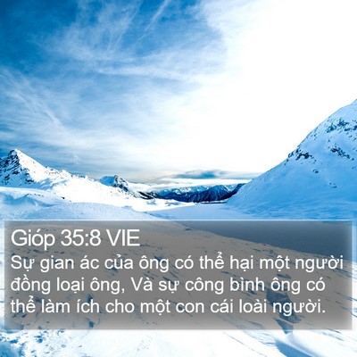 Gióp 35:8 VIE Bible Verse Image