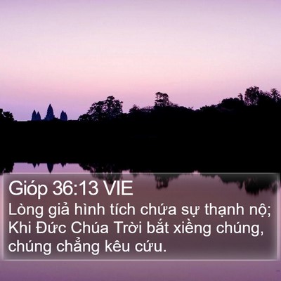 Gióp 36:13 VIE Bible Verse Image