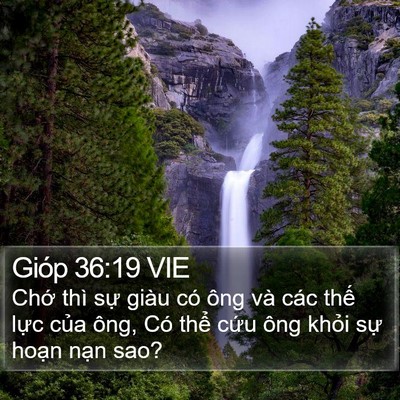 Gióp 36:19 VIE Bible Verse Image