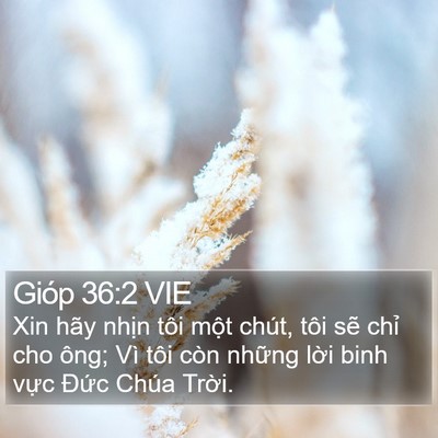 Gióp 36:2 VIE Bible Verse Image