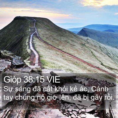 Gióp 38:15 VIE Bible Verse Image