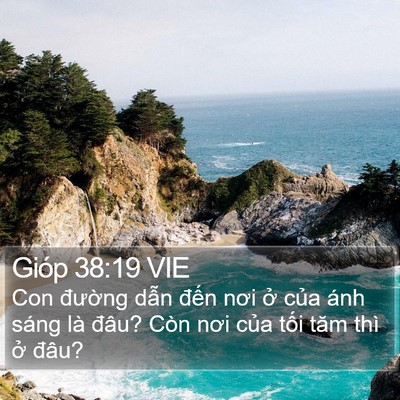 Gióp 38:19 VIE Bible Verse Image