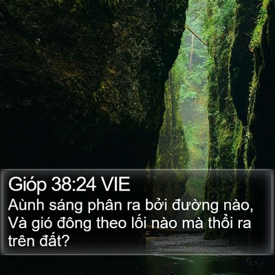 Gióp 38:24 VIE Bible Verse Image
