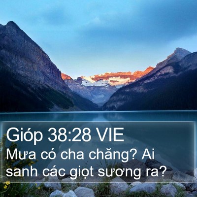 Gióp 38:28 VIE Bible Verse Image