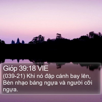 Gióp 39:18 VIE Bible Verse Image