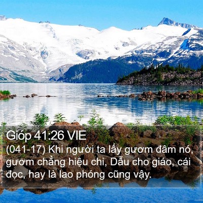 Gióp 41:26 VIE Bible Verse Image