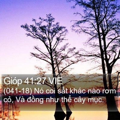 Gióp 41:27 VIE Bible Verse Image