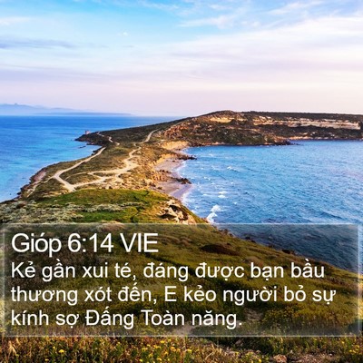 Gióp 6:14 VIE Bible Verse Image