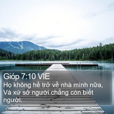 Gióp 7:10 VIE Bible Verse Image