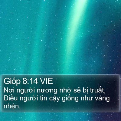 Gióp 8:14 VIE Bible Verse Image