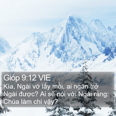 Gióp 9:12 VIE Bible Verse Image