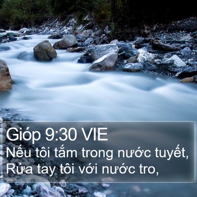 Gióp 9:30 VIE Bible Verse Image