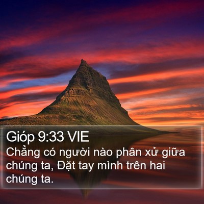 Gióp 9:33 VIE Bible Verse Image