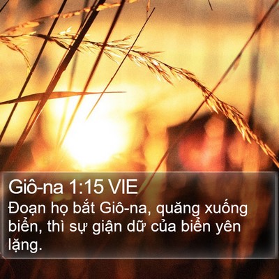 Giô-na 1:15 VIE Bible Verse Image