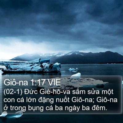 Giô-na 1:17 VIE Bible Verse Image