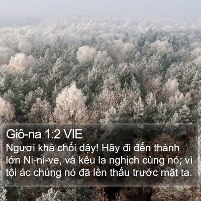 Giô-na 1:2 VIE Bible Verse Image