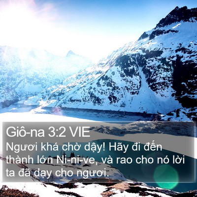 Giô-na 3:2 VIE Bible Verse Image