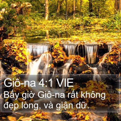 Giô-na 4:1 VIE Bible Verse Image
