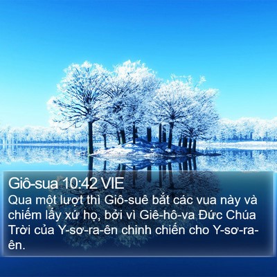 Giô-sua 10:42 VIE Bible Verse Image