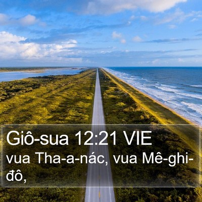 Giô-sua 12:21 VIE Bible Verse Image