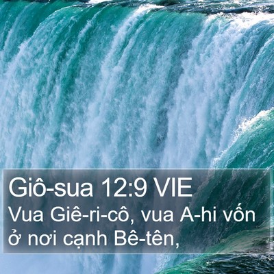 Giô-sua 12:9 VIE Bible Verse Image
