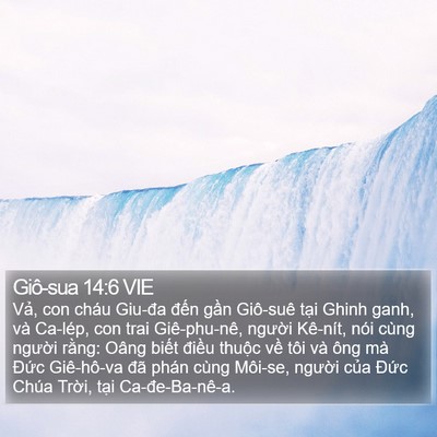 Giô-sua 14:6 VIE Bible Verse Image