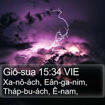 Giô-sua 15:34 VIE Bible Verse Image