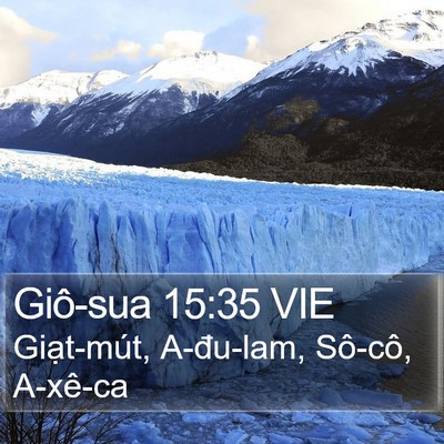 Giô-sua 15:35 VIE Bible Verse Image