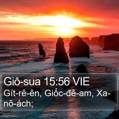 Giô-sua 15:56 VIE Bible Verse Image