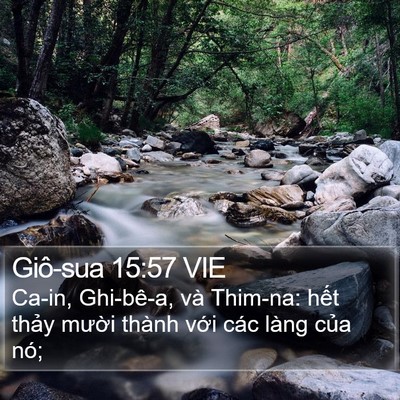 Giô-sua 15:57 VIE Bible Verse Image