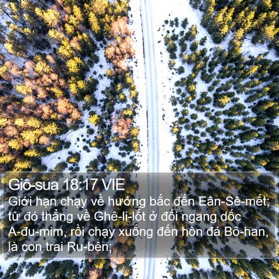 Giô-sua 18:17 VIE Bible Verse Image